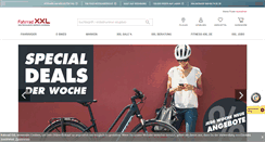 Desktop Screenshot of fahrrad-xxl.de